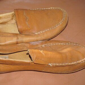 Men's OluKai Shoes Size 13 Brown Leather
